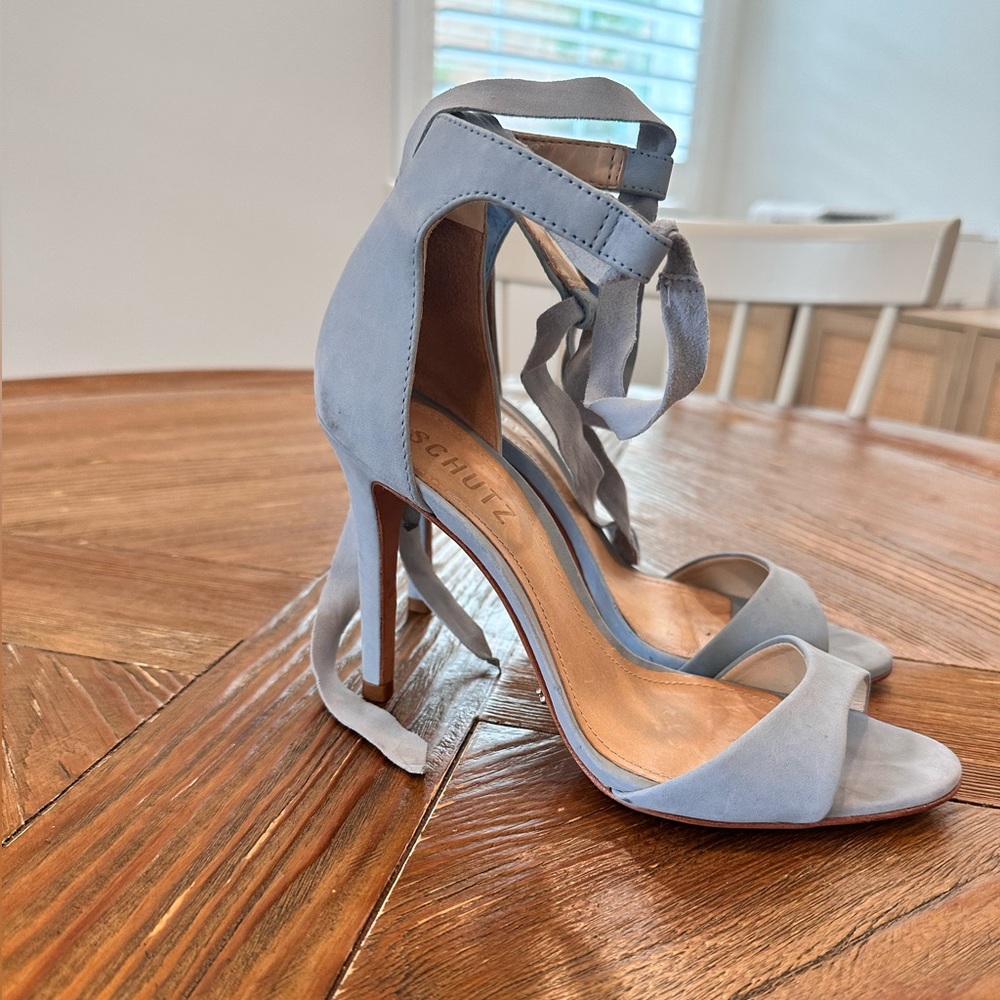 Blue Schutz Lace Up shoes size 7